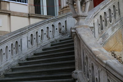 Low angle view of old building