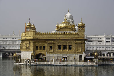 View of buildings at waterfront