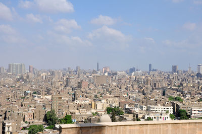 Cityscape against sky