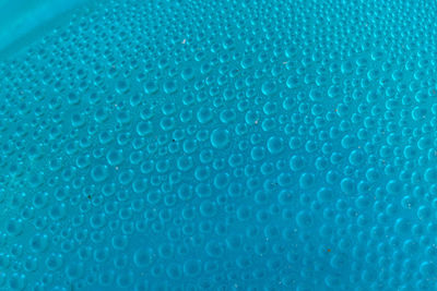 Full frame shot of blue ball