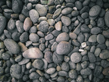 Full frame shot of stones