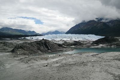 View of mountains against sky