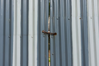 Full frame shot of corrugated iron
