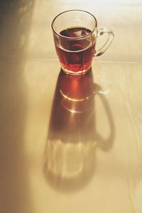 Close-up of tea on table