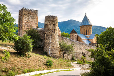 View of historic building against sky