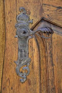 Close-up of door knocker