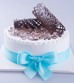 Close-up of cake