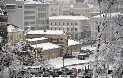 Buildings in city