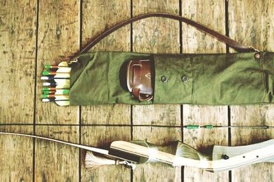 Close-up of wooden plank