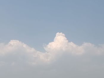 Low angle view of clouds in sky