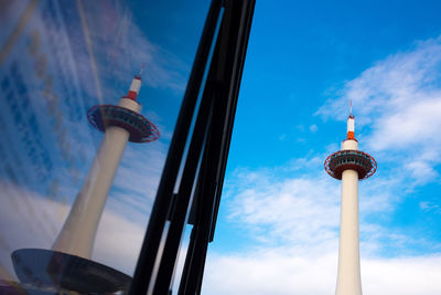 Kyoto tower the tallest structure in kyoto,japan