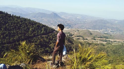 Araku valley view point location from the hill's