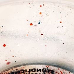 Close up of floral pattern