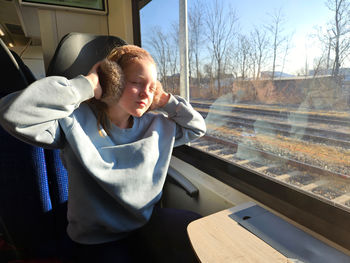 Child on Train