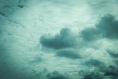 Scenic view of clouds in sky