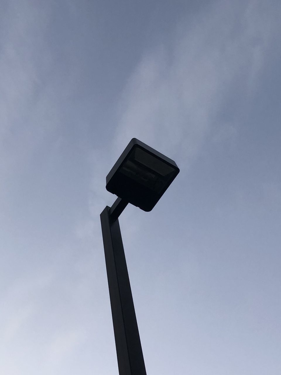 LOW ANGLE VIEW OF LAMP AGAINST SKY