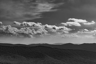 Scenic view of arid landscape against sky