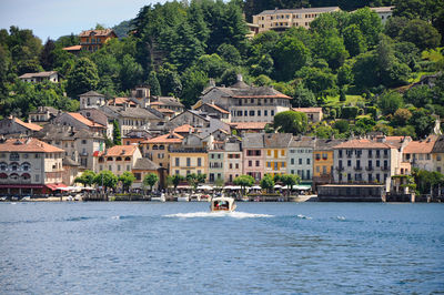 Buildings in a town