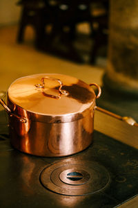 Close-up of drink on table