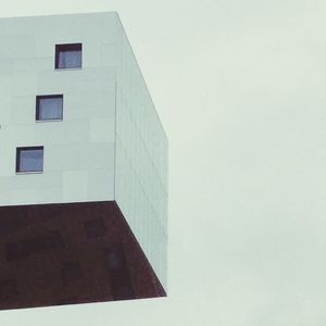 Low angle view of modern building