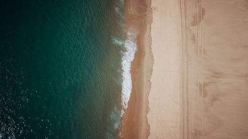 Aerial view of beach