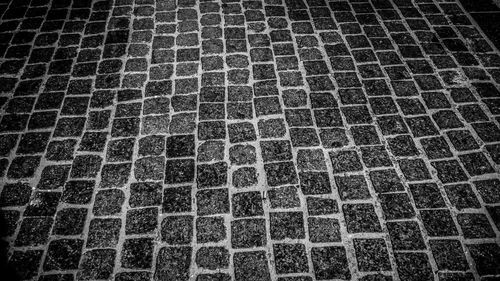 Full frame shot of paving stone