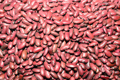 Full frame shot of onions for sale at market