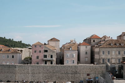 Dubrovnik croatia old town red tile roofs beautiful history