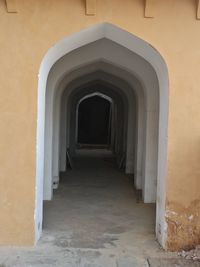 Corridor of building