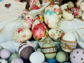 Full frame of market stall for sale