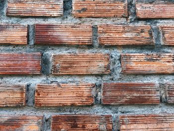 Full frame shot of brick wall