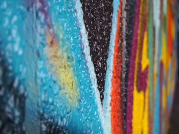 Full frame shot of multi colored hanging for sale in market