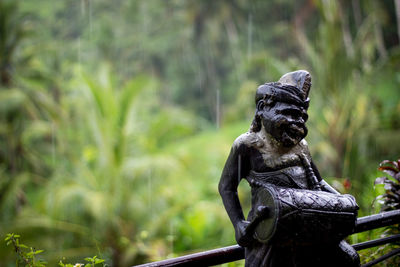 Close-up of asian statue