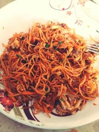 Close-up of pasta