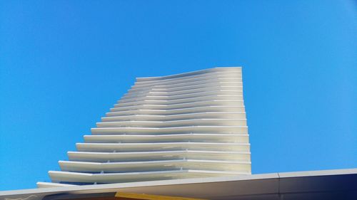 Low angle view of blue sky