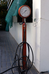 Close-up of clock