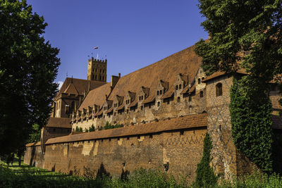 Malbork castle, impressive medieval castles and the well-fortified gothic complex