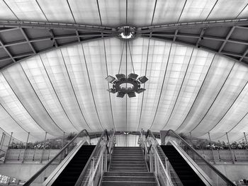 Low angle view of ceiling