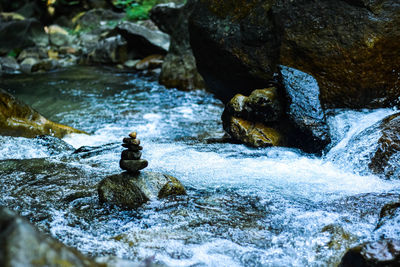 Calm water stream