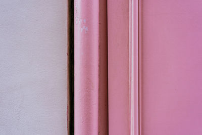Full frame shot of pink wall
