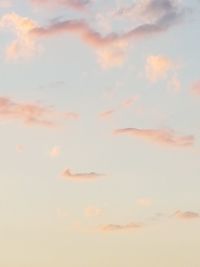 Low angle view of sky during sunset