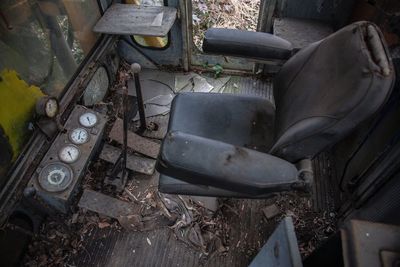 Abandoned interior