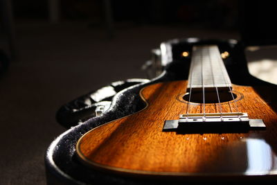 Close-up of guitar