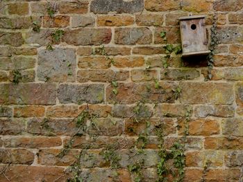 Close-up of brick wall