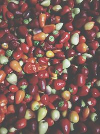 Full frame shot of tomatoes