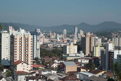 View of cityscape against sky