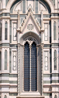 Detail of cattedrale di santa maria del fiore, florence, italy