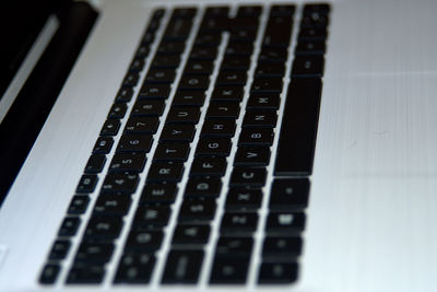 Close-up of computer keyboard