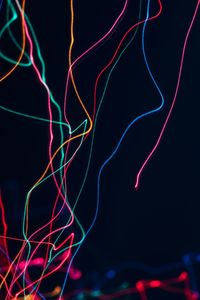 Light painting at night