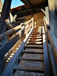 Close-up of steps